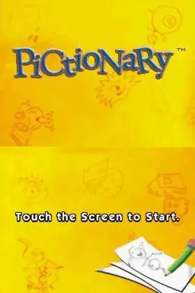 Pictionary (USA) (En,Fr,Es) (NDSi Enhanced) screen shot title